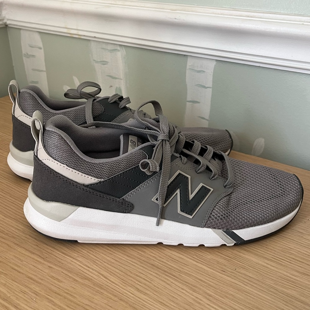 NewBalance-MS009GM1 Grey Syn Sz12 Choice Width AthleticFitness NWB Shoe Sneakers